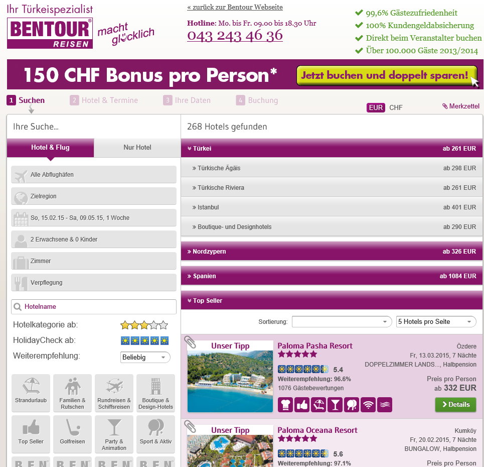 Tuerkeireisen Antalia